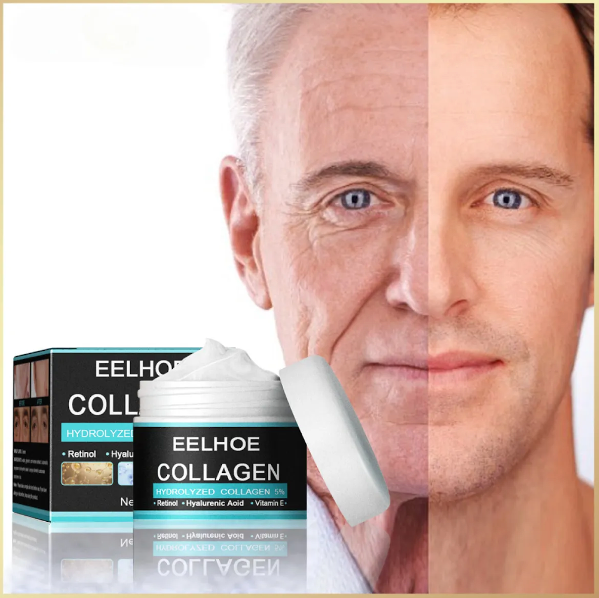 CREMA ANTIARRUGAS PARA HOMBRE EELHOE