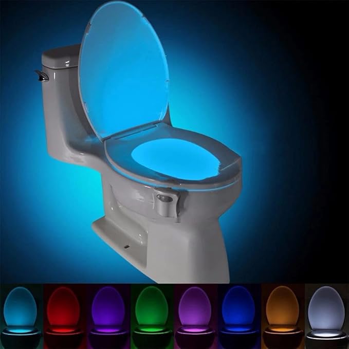 LUZ PARA INODORO CON SENSOR DE MOVIMIENTO